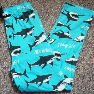 Shark pajama pants